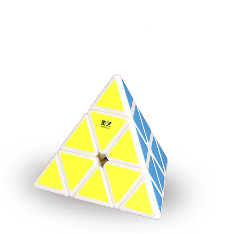 Qiyi 3x3x3 Пирамида скорость волшебный куб пазл игрушки для детей скорость Пирамида куб 3х3 головоломка в форме пирамиды cubo