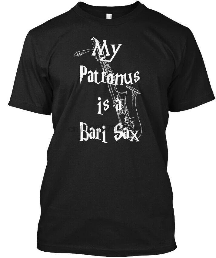 My Patronus Is A Bari Sax - Tagless Tee T-Shirt(1) |