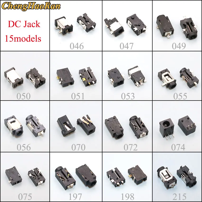 ChengHaoRan 1PCS Common Tablet DC Power Jack Socket Charging Connector for Lenovo/Onda/ALLDOCUBE/Chuwi/Voyo/Newman/....