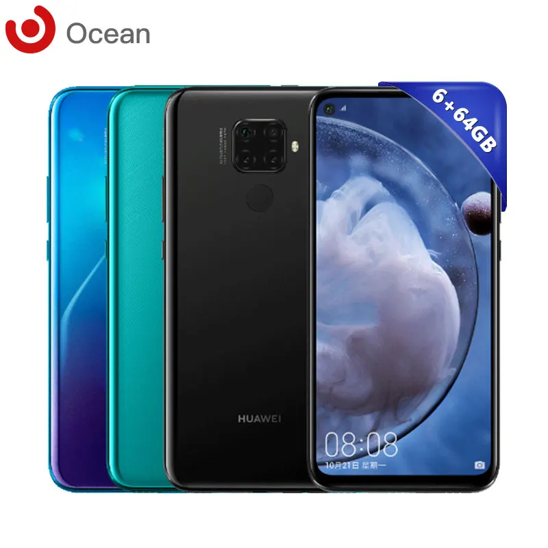 Новое поступление оригинальный смартфон HUAWEI Nova 5Z 5 Z Kirin 810 6 ГБ ОЗУ 64 Гб ПЗУ 26 дюйма