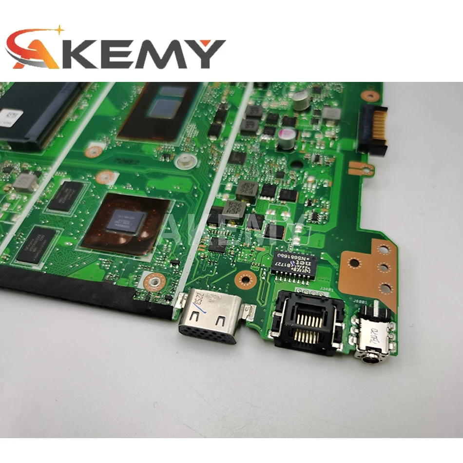 Akemy for ASUS X441UV X441UVK X441UR X441URK X441UB mainboard Laptop motherboard w/ GT930M/GT940M i3 i5 i7 CPU + 4G/8G RAM