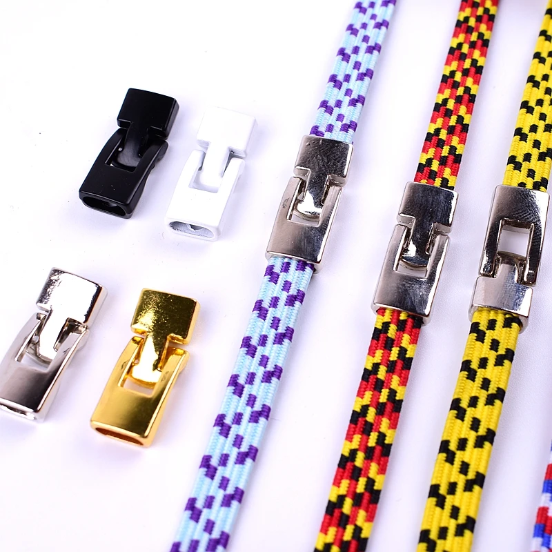 

1pair Shoelaces Buckle Metal Shoelaces Cross buckle Accessories Metal Lace Lock DIY Sneaker Kits Metal Lace Buckle