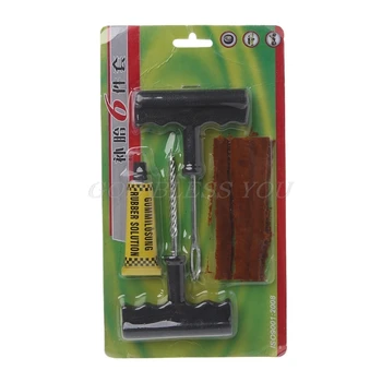 

Tire Repair Tools Auto Car Tubeless Tyre Puncture Plug Tire Repair Motorcycle Bike Cement Tool Kit