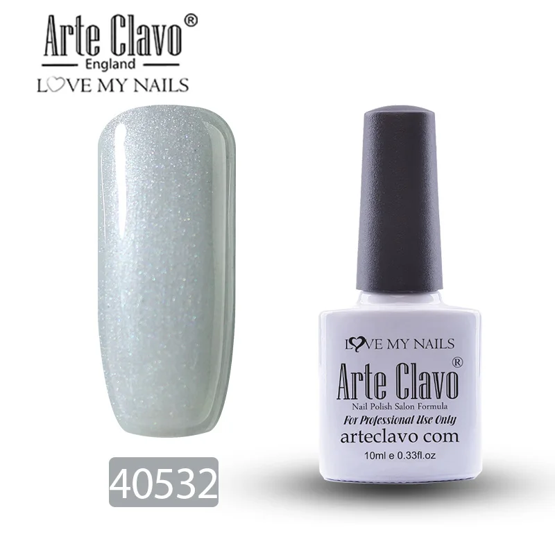 40532 Arte Clavo 10 мл УФ гель лак для ногтей полуперманентный светодиодный Гибридный гель лак Esmalte Nail Art Soak off Primer Top - Цвет: 40532
