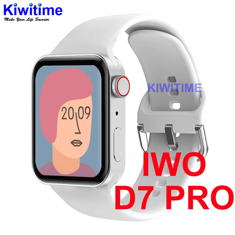 Смарт-часы KIWITIME IWO D7 Pro 1 77 дюйма HD экран монитор 7 пульсометр кровяное давление