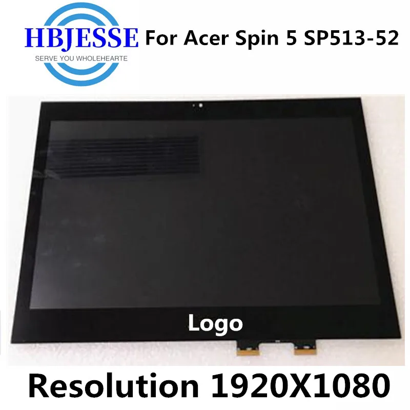 LM133LF1L02 LM133LF1L ЖК экран дисплей Сенсорное стекло дигитайзер сборка для Acer Spin 5 SP513 52