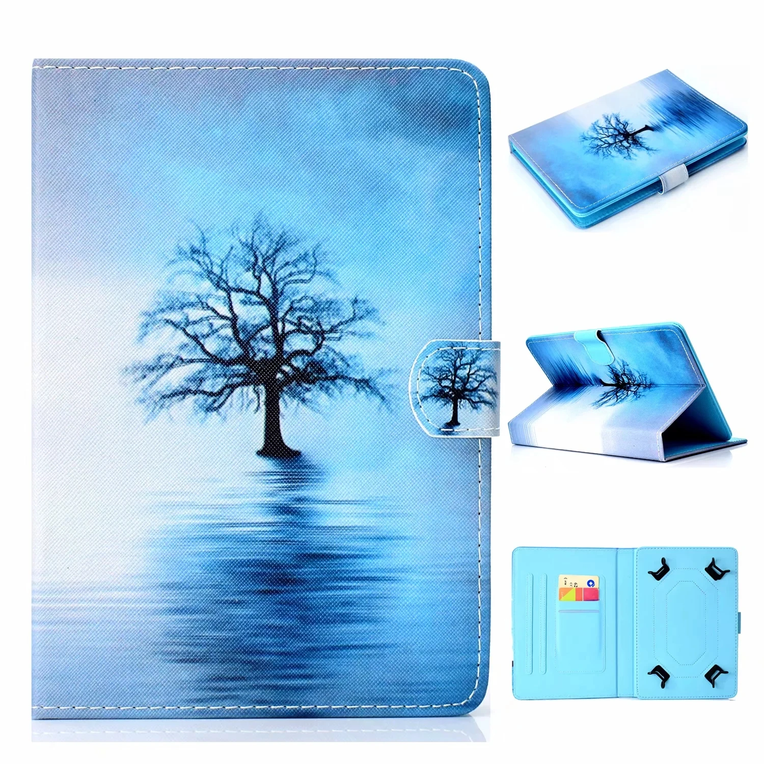 Style 2-SZS Ручка+ пленка для Prestigio Wize 3096 3196 1196 3g PMT3096/PMT3196/PMT1196_ 3g_ C 9,6 дюймов планшет из искусственной кожи чехол - Цвет: Style 2-SZS