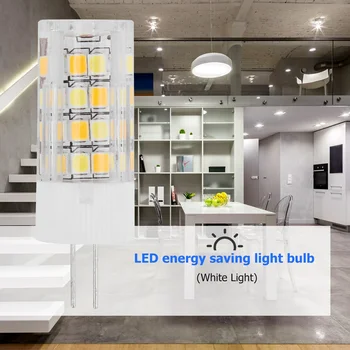 

Practical LED Corn Bulb Oven Light Mini Halogen Light Replace Bulbs Chandelier Home Living Room Lighting White/Warm