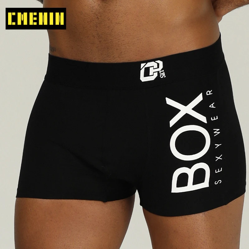 C Мужское нижнее белье мужские трусы боксеры хлопковые шорты дышащие бренд Cueca Homme