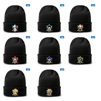 

2019 Anime My Hero Academia Autumn Winter Outdoor Warm Knit Hat Skullies Beanie Cap Cosplay Costume New
