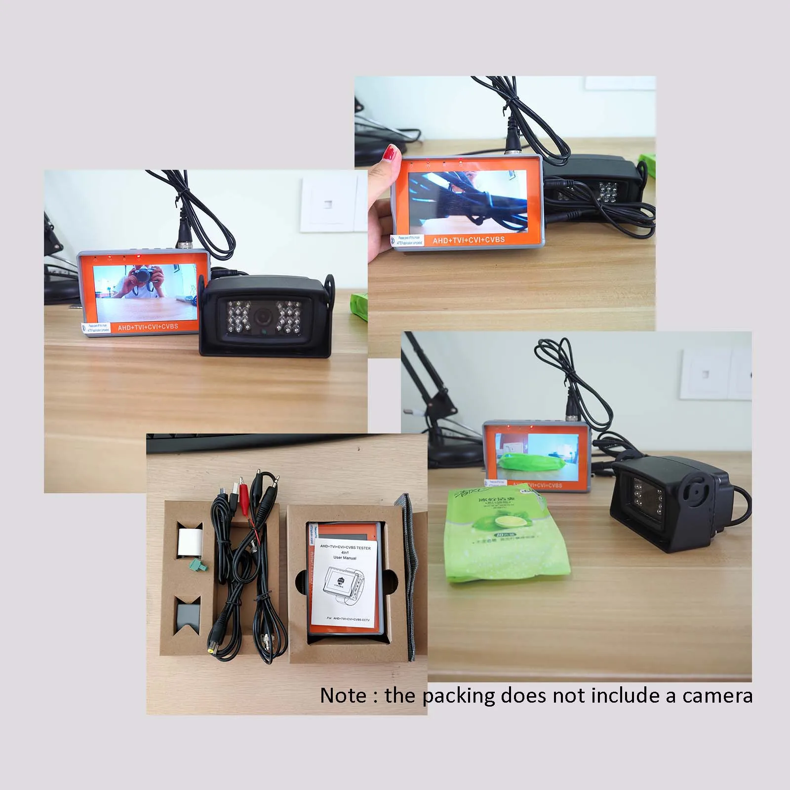 Iv7w iv5 iv7a 4.35 polegada 58mp cctv