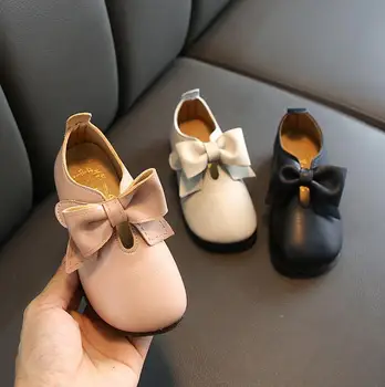 

Autumn Kids Casual Shoes Girls Cartoon Casual Bow Kids Shoes Kid Anti-Slippery Wear Resistant Breathable Flat Sneakers