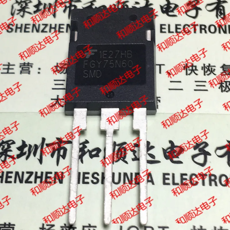 2 шт./FGY75N60SMD-247 600V 75A TO247