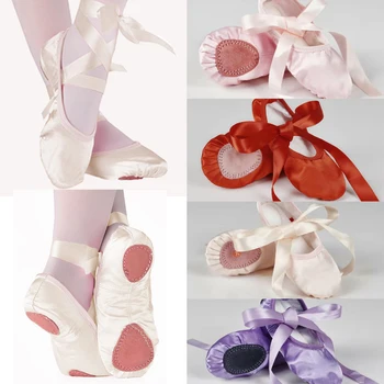 

Children Kid Girl Ballet Shoes Dance Canvas Temperament Dance-wear Shoes
