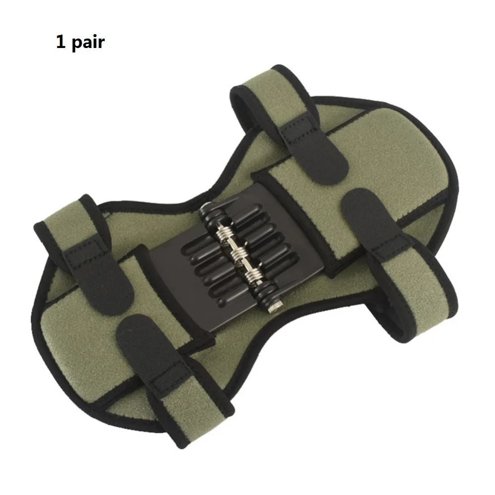 1 пара Электрический подъемник поддержка Наколенники дышащие Нескользящие отскок силы наколенники для спорта на открытом воздухе скалолазание бег