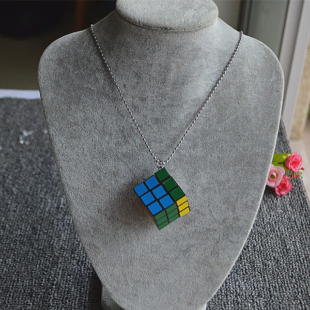 Rubik's Cube Necklace | Many have solved it, few have worn i… | Flickr