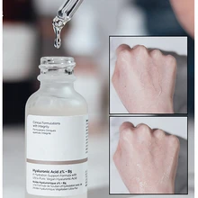 Makyaj hyaluronik asit 2% + B5 30ml bir hidrasyon desteği cilt bakımı formülü ultra saf Vegan kozmetik astar taban sıradan