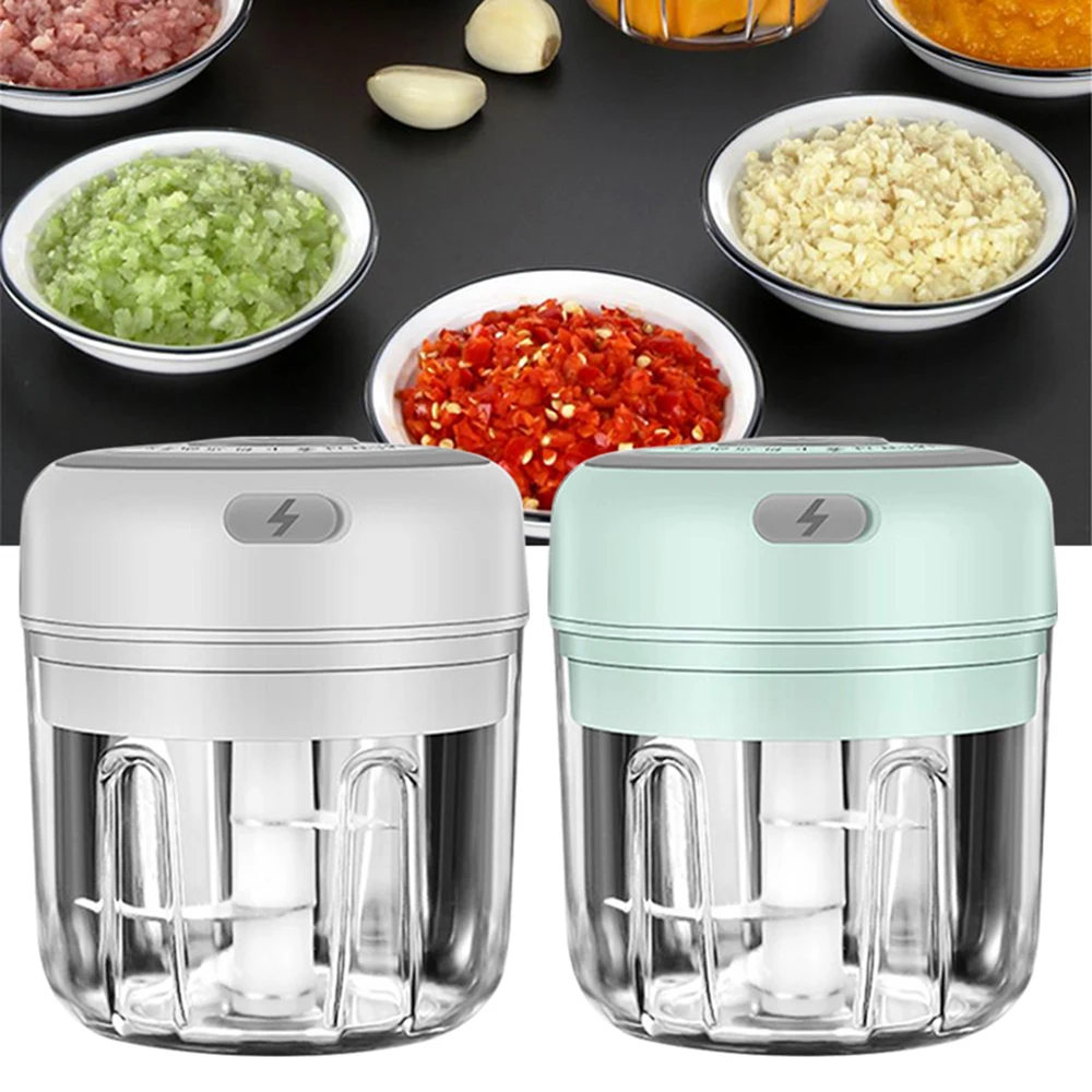 Rechargeable Smart Electric Vegetable Chopper Food Masher Garlic