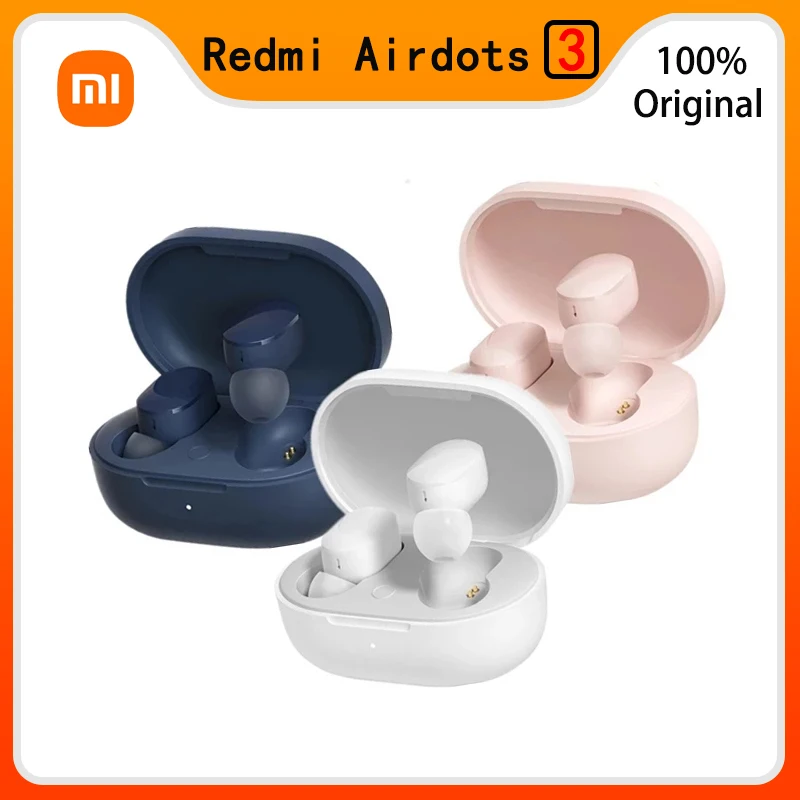Беспроводные наушники Xiaomi Redmi AirDots 3 Bluetooth aptX адаптивные стерео басы с микрофоном