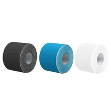 Мышечная наклейка профессиональная Водонепроницаемая 1 рулон хлопок Здоровье травма кинезиологическая повязка для мышц подходит спортивная мышечная лента