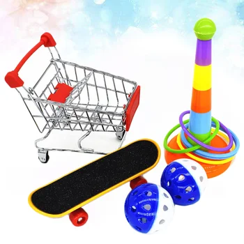 

1 Set Gnaw Training Toy Set Interactive Parrot Appliance Set Funny Bird Activity Toy Set Educational Parrot Playing Toy Set (Ran