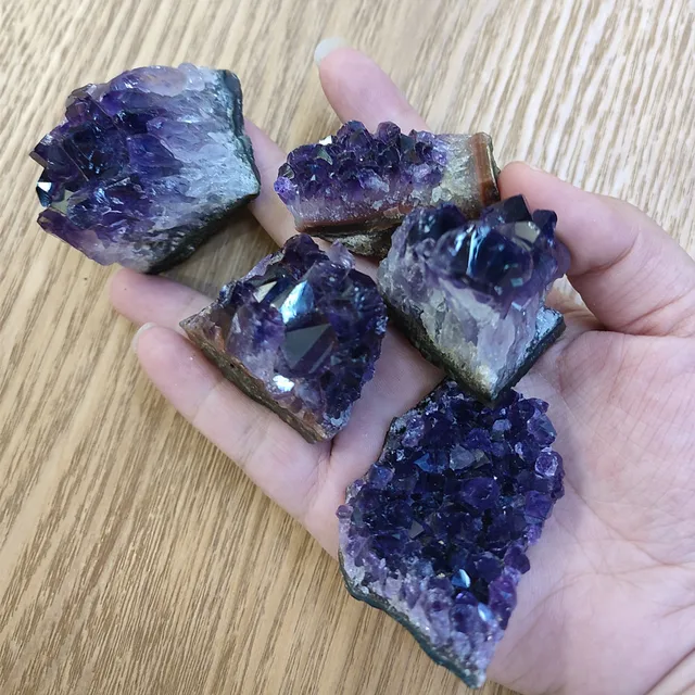 Amethyst Crystal Geode Point 5
