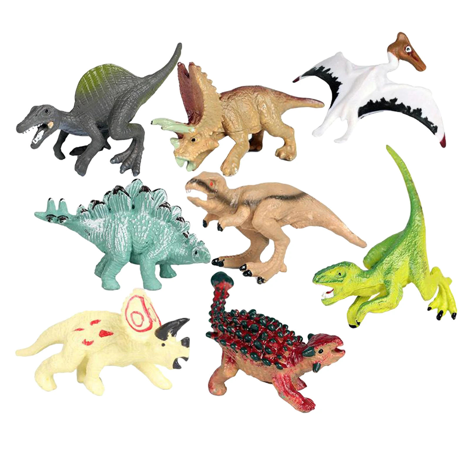 Dinossauro realista brinquedos idade 3 + 2-3 polegada dinossauros modelo  animal atividade jogar - AliExpress