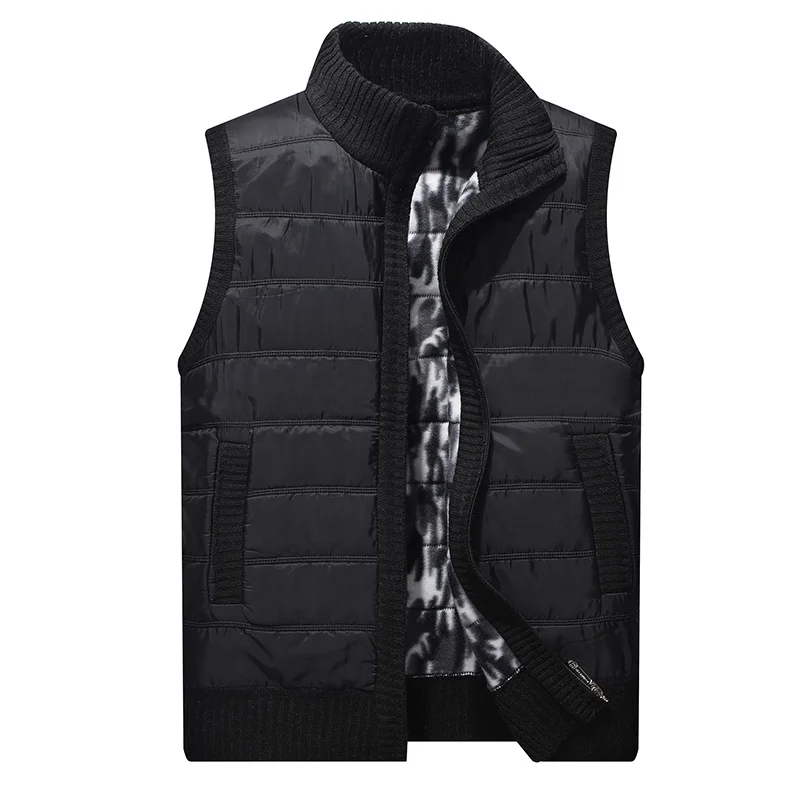 Newest Fashion Autumn Winter Men vest Coat Warm Sleeveless Jacket Casual Men Vest Coat Four-color Waistcoat