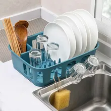 Кухня посуда тарелка для хранения дренажная стойка 2-полосная быстросохнущий клей мыло держатель двойной Слои слив мыло держатель F1205