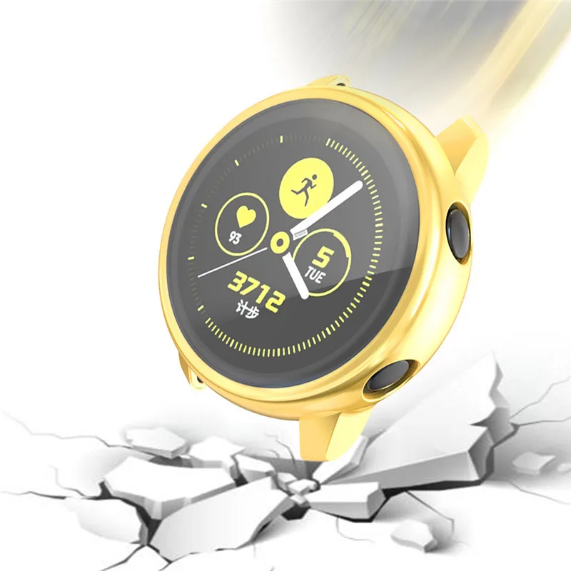 Чехлы для galaxy watch из ТПУ с защитой от царапин для samsung galaxy watch active 40 мм защитный чехол для экрана с полным покрытием