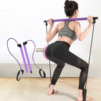 

Yoga Fitness Resistance Band Sports Training Exercise Elastic Rubber Band Body Training Excerciser Puller Rope Gym Equipment