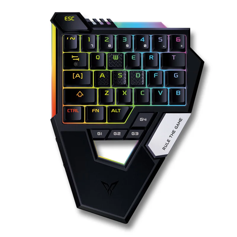 Flydigi Scorpion Новая версия клавиатуры с красным переключателем pubg cod mobile Bluetooth для