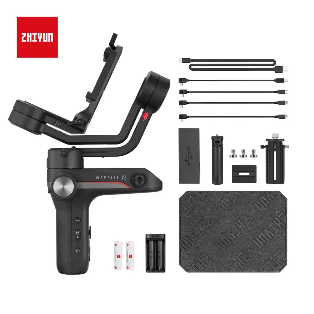 ZHIYUN официальный Weebill S ручной карданный 3-осевой передачи изображения Стабилизатор Для беззеркальных Камера OLED Дисплей новое поступление