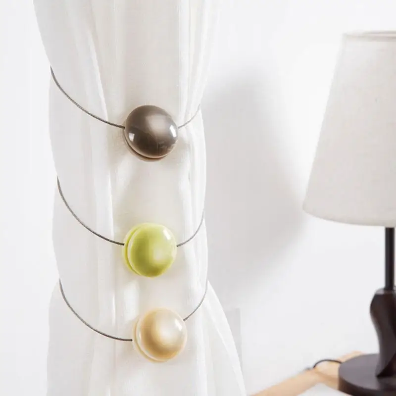 1 шт. магнитная пряжка для штор кошачий глаз зажим аксессуары украшения дома | Дом