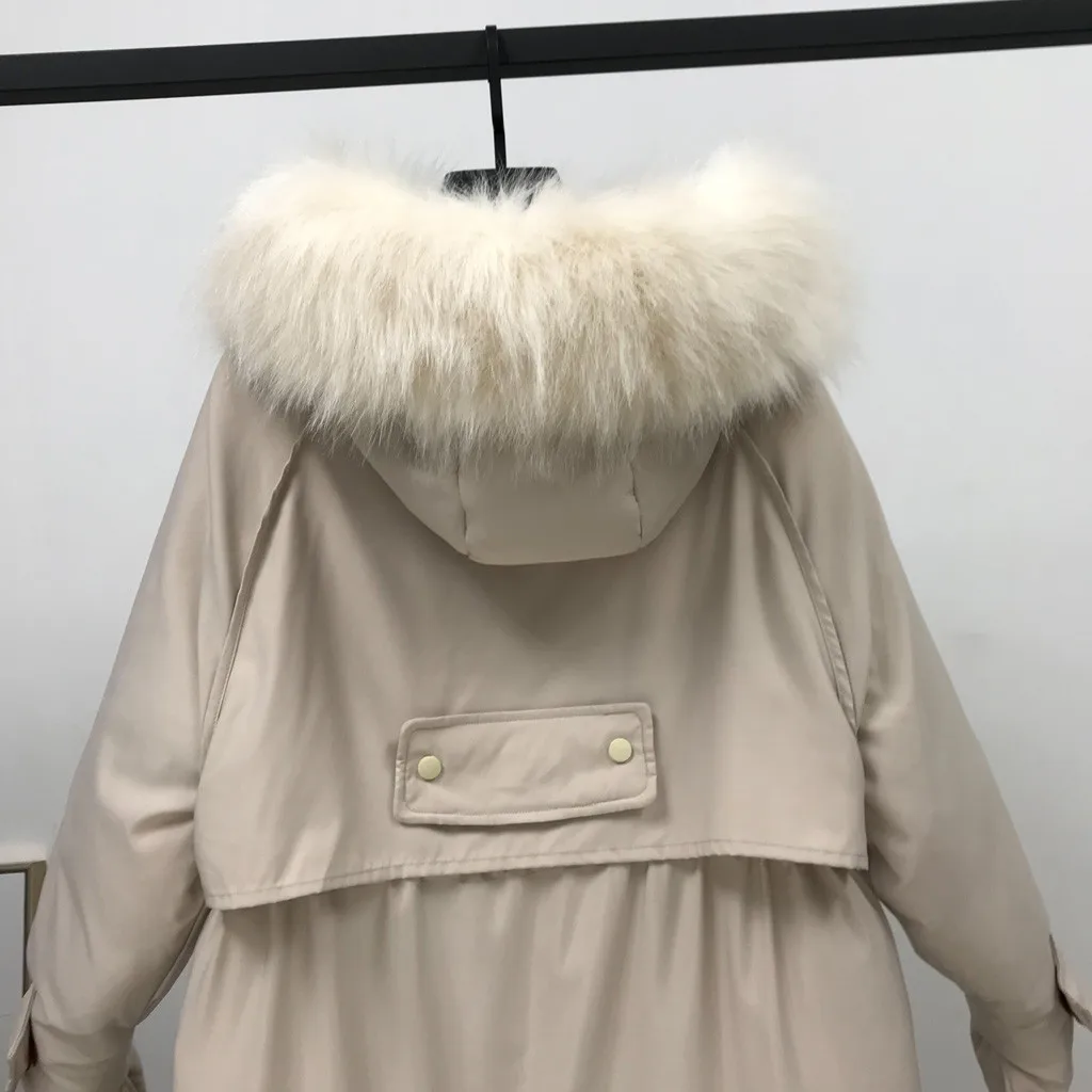 KANCOOLD Women Coat Cotton Solid Color Hooded Parka big pocket Buttoned Plus Size Long Parkas Overcoat Warm Loose Streetwear