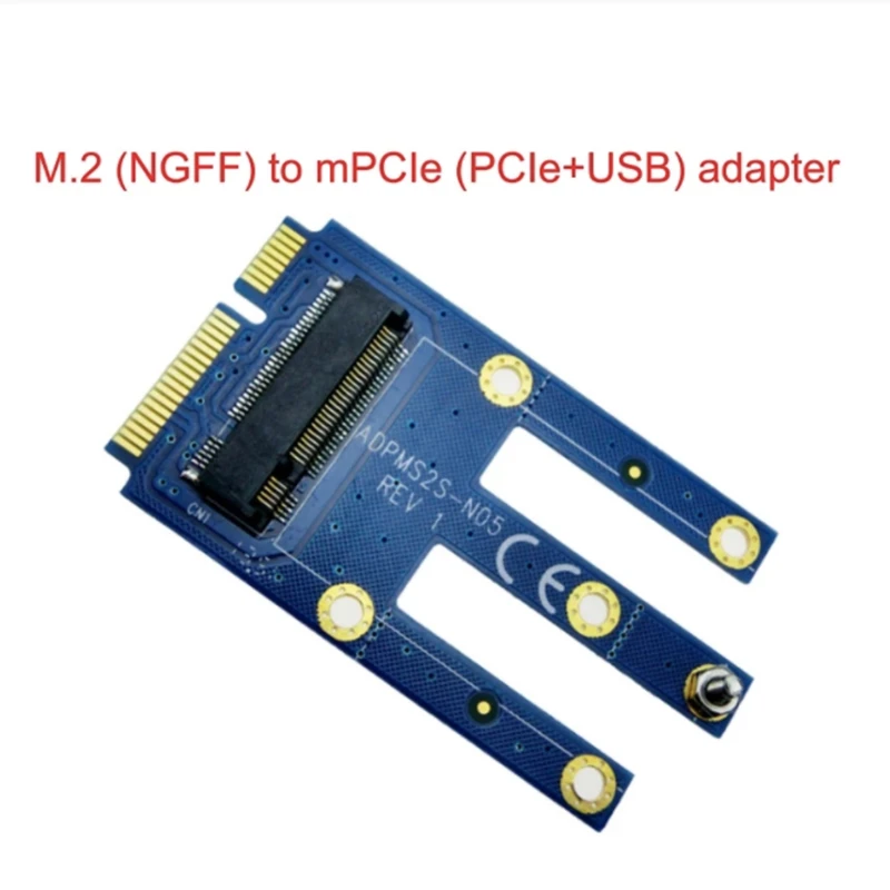 

Адаптер NGFF M.2/Mini PCIe Mini PCI-E для модуля 3G 4G для EM160R-GL, EM12-G, EM7345, ME936, EM7455, EM06-E
