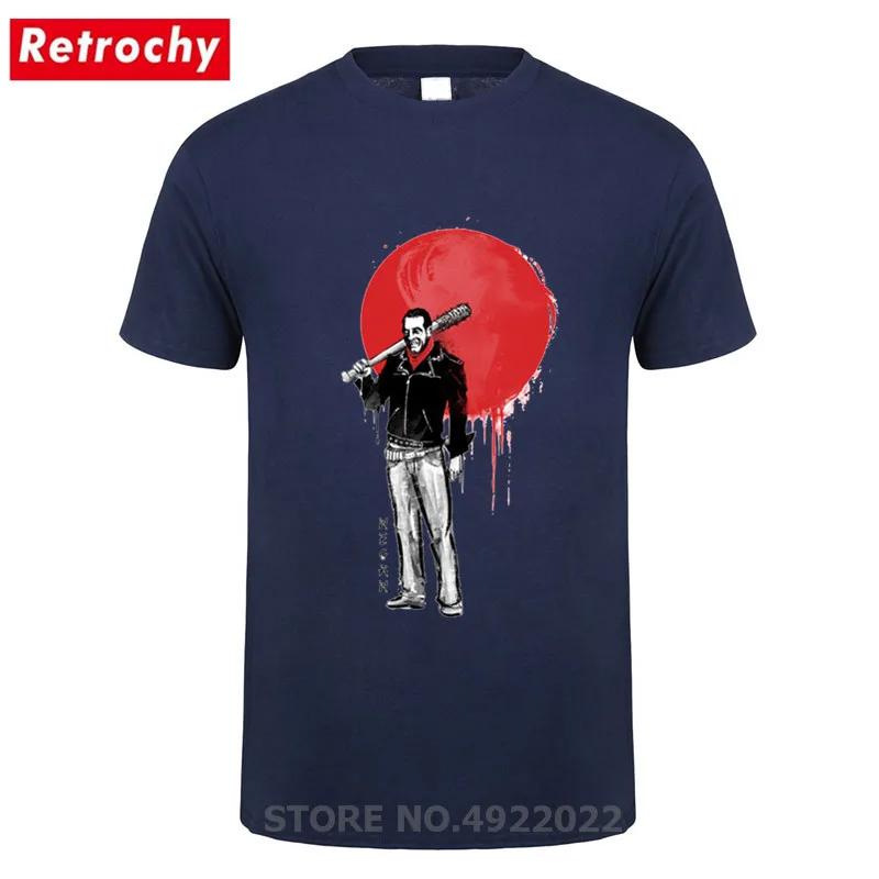 Мужская футболка с коротким рукавом Parody Nerd Design The Walking Dead Negan модная | одежда