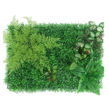 

1Pcs Artificial Green Plant Lawns Carpet Artificial Grass Wall Panel Home Garden Wall Landscaping Miniature Lawn Backdrop Decora
