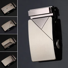 Men's Fashion Business Alloy Automatic Buckle Unique Men Plaque Belt Buckles for 3.5cm Ratchet Men Apparel Accessories luxury