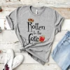2020 Rotten To The Core Shirt Descendants Inspired Shirts Mal Evie Evil Queen T-shirt Cute Matching Tee 3