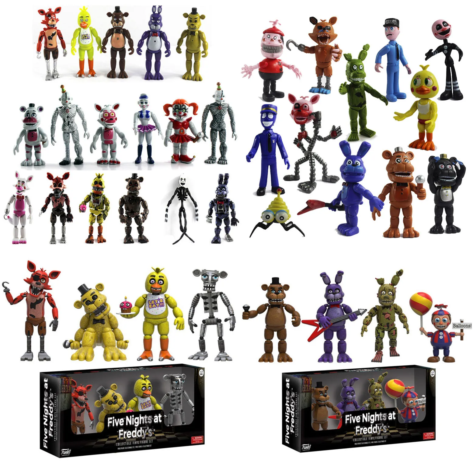 five nights at freddy's juguetes