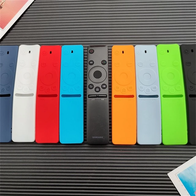 Funda de silicona blanda para mando a distancia de TV Samsung, carcasa para  mando a distancia, resistente a los golpes, para reemplazo remoto, BN59 -  AliExpress