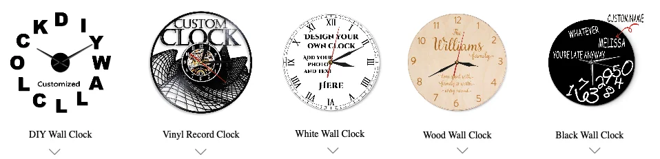 Создайте свой собственный 12 фотографий коллаж Instagram Пользовательские настенные часы для дома персонализированные семейные фотографии печатные часы настенные часы