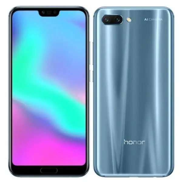 Honor 10 Мобильный телефон 5,8" Kirin 970 Восьмиядерный AI камера отпечаток пальца ID NFC android 8,1 6G ram 128G rom 3300mAh Телефон