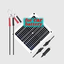FREE SHIPPING!!10W 12V Portable Solar Panel Battery Maintainer Trickle Charger with Lighter Plug