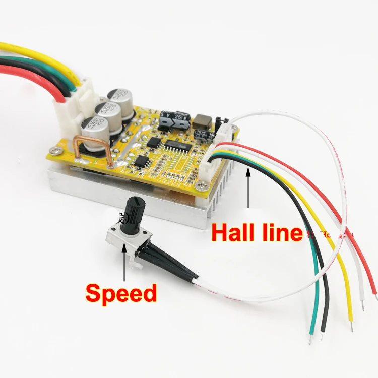 Dc 536v 350w Bldc Threephase Brushless (with Hall) Motor Controller