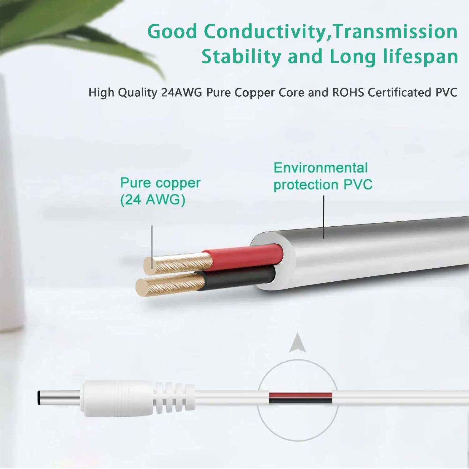 Charging Cable dc3.5*1.35mm Charger Cord for LELO Gigi/Gigi 2 Mona/Mona 2 / Mona Wave Lna Wave Ora/Ora 2 Lily/Lily Liv/Liv FOREO Luna