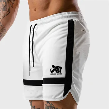 

2020 New Running Shorts Mens Summer Plus Size M-2XL Quick Dry Mesh Fitness Sport Shorts With Pocket Workout Basketball