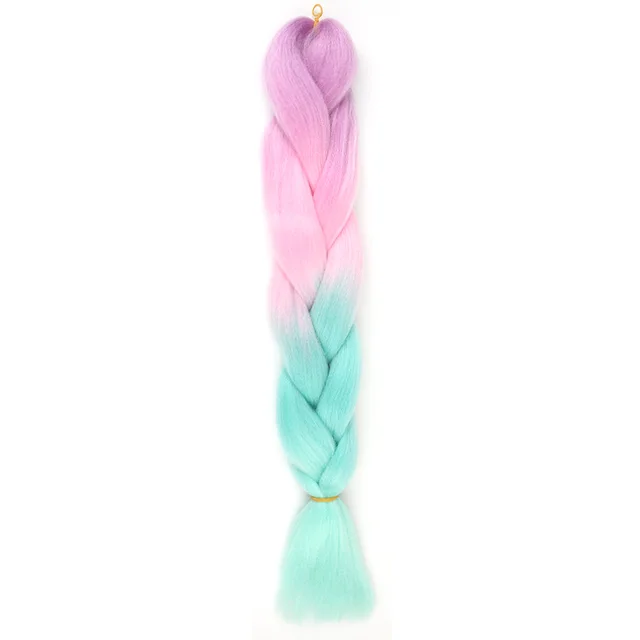 Natifah Jumbo Braiding Hair For Afro Curls Jumbo Box Braids Hair Kanekalon For Hair Afro Extensions Braids Synthetic Fake Hair Y10