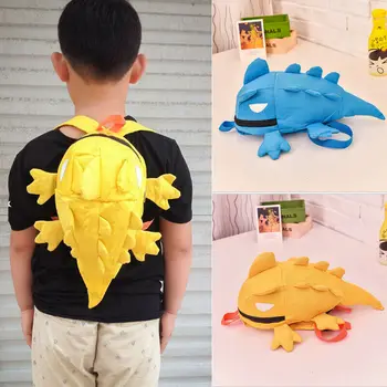 

2019 Newest Hot Unisex Cute Toddler Kids Baby Mini Outdoor Backpack Cute 3D Cartoon Lizard School Bag Racksuck